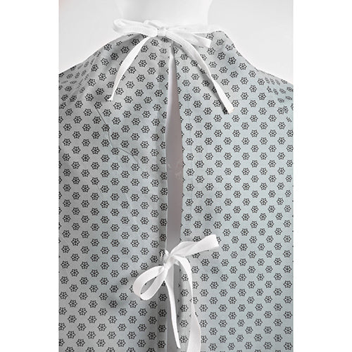 Reusable Patient Exam Gowns, OSFM Royale 2-Tone Print, Pk/12 - Stain/Fade Resistant