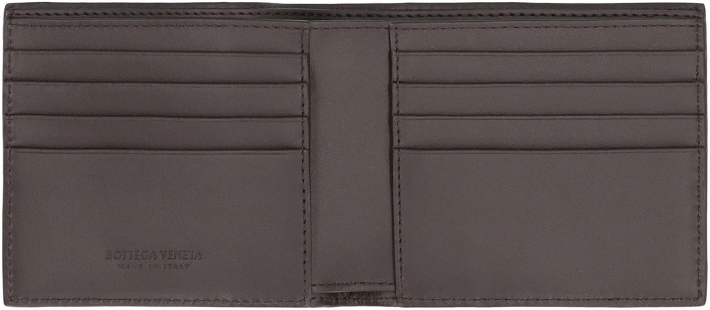 BOTTEGA VENETA Mini Bi-Fold Wallet in Leather - SS25