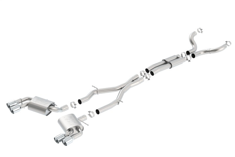 Borla Chevy 16-17 Camaro 6.2L ATAK Catback w/ Dual Tips (NPP) Dual Split Rear Exit 140688