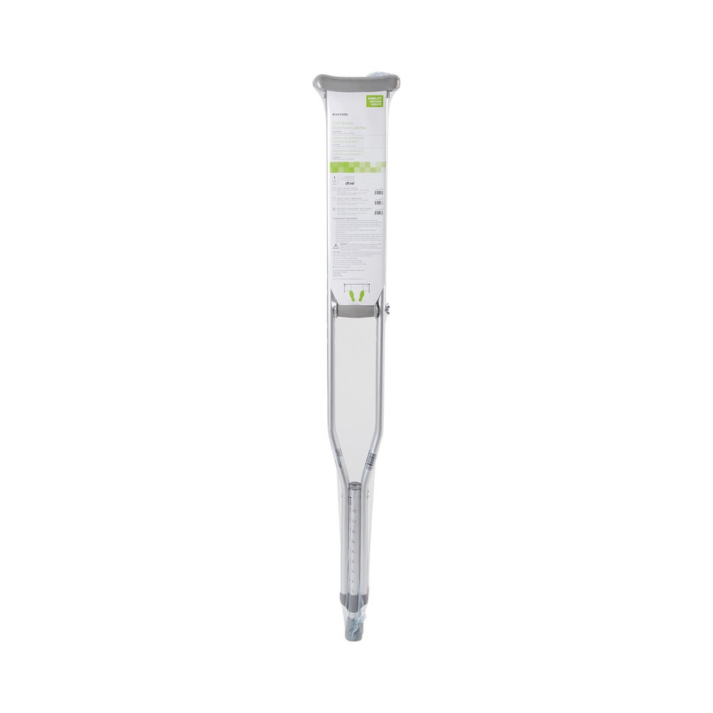 McKesson Underarm Crutches for Adults 5'10" – 6'6" 146-10402-8