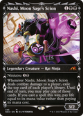 Nashi, Moon Sage's Scion (NEO-343) - Kamigawa: Neon Dynasty: (Showcase)