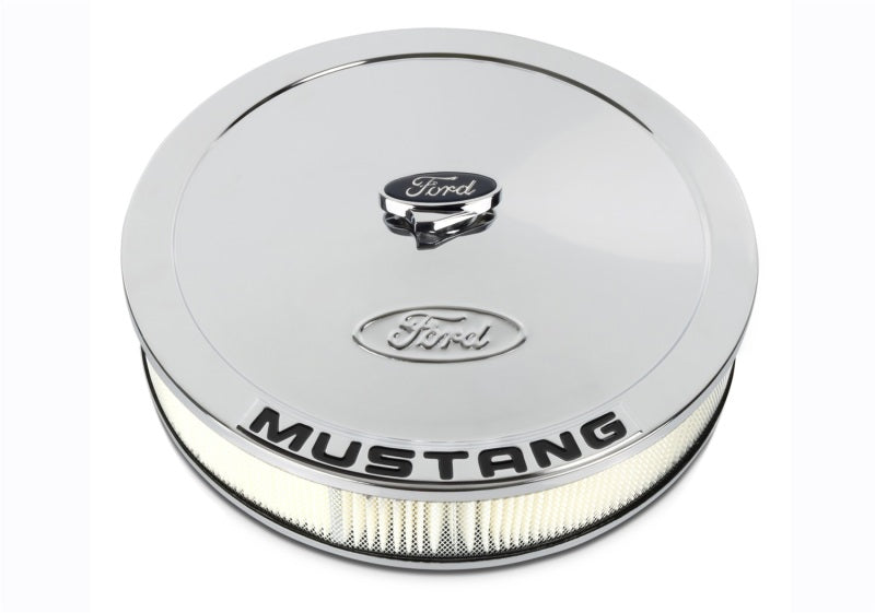 Ford 13in Dia Air Cleaner Kit Chrome FRD302-361