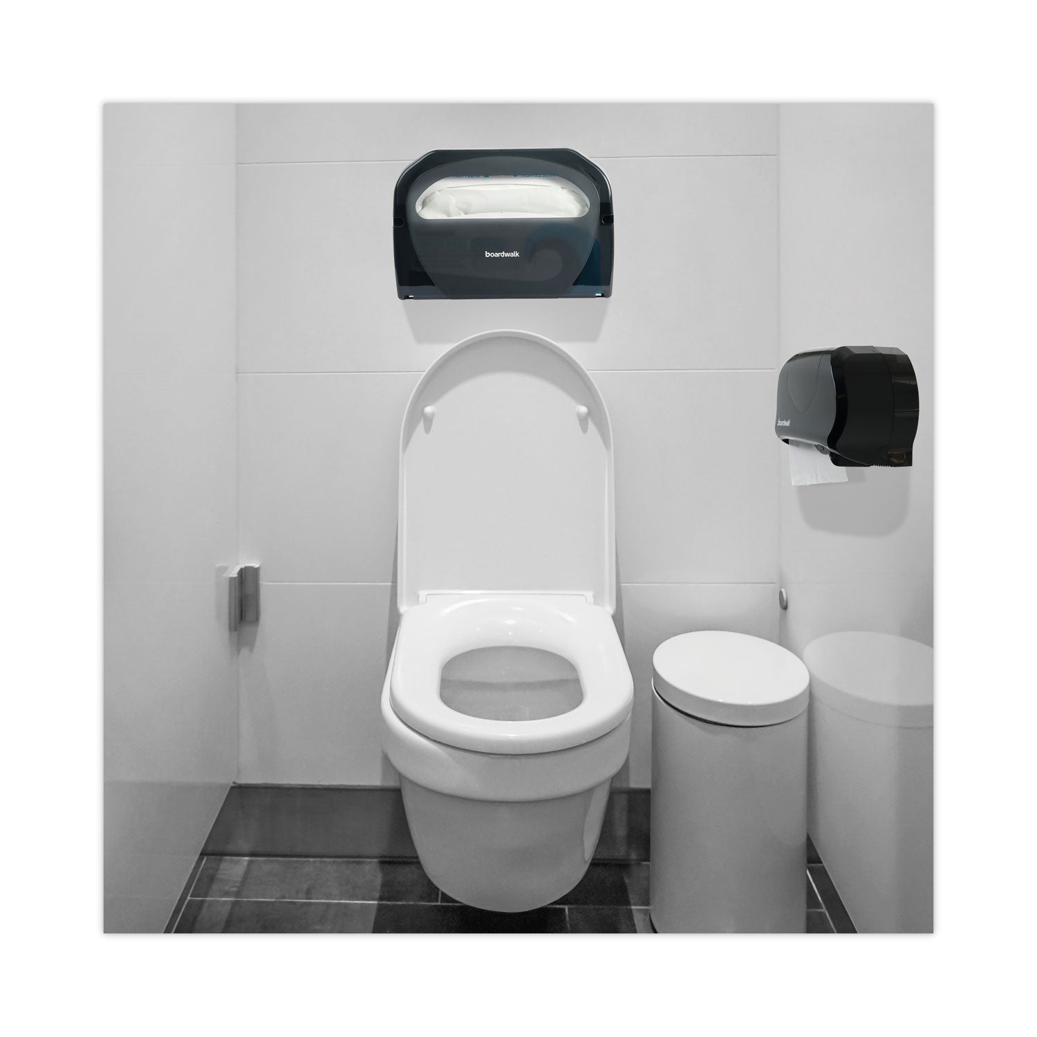 Boardwalk 1-Ply Toilet Tissue, Septic Safe, White, 1,000 Sheets, 96 Rolls/Carton