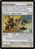 Faithful Squire // Kaiso, Memory of Loyalty (BOK-003) - Betrayers of Kamigawa