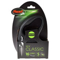 Flexi New Classic Retractable Cord Dog Leash - Black 16"