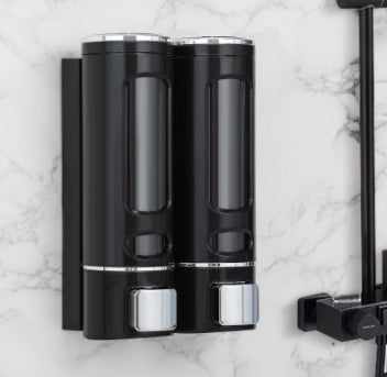 Wall-mounted Single Or Double Soap Dispenser For The Kitchen
