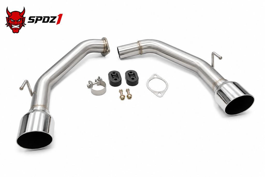 SPDZ1 Axle-Back Muffler Delete Exhaust | 2022+ Honda Civic 1.5T & 2023+ Acura Integra 1.5T | Stainless Steel (PRE ORDER ITEM EXPECTED LATE JULY 2026)