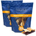 ValueBull USA Beef Collagen Dog Chews, Fun Shapes Variety Mix, 2 Pound