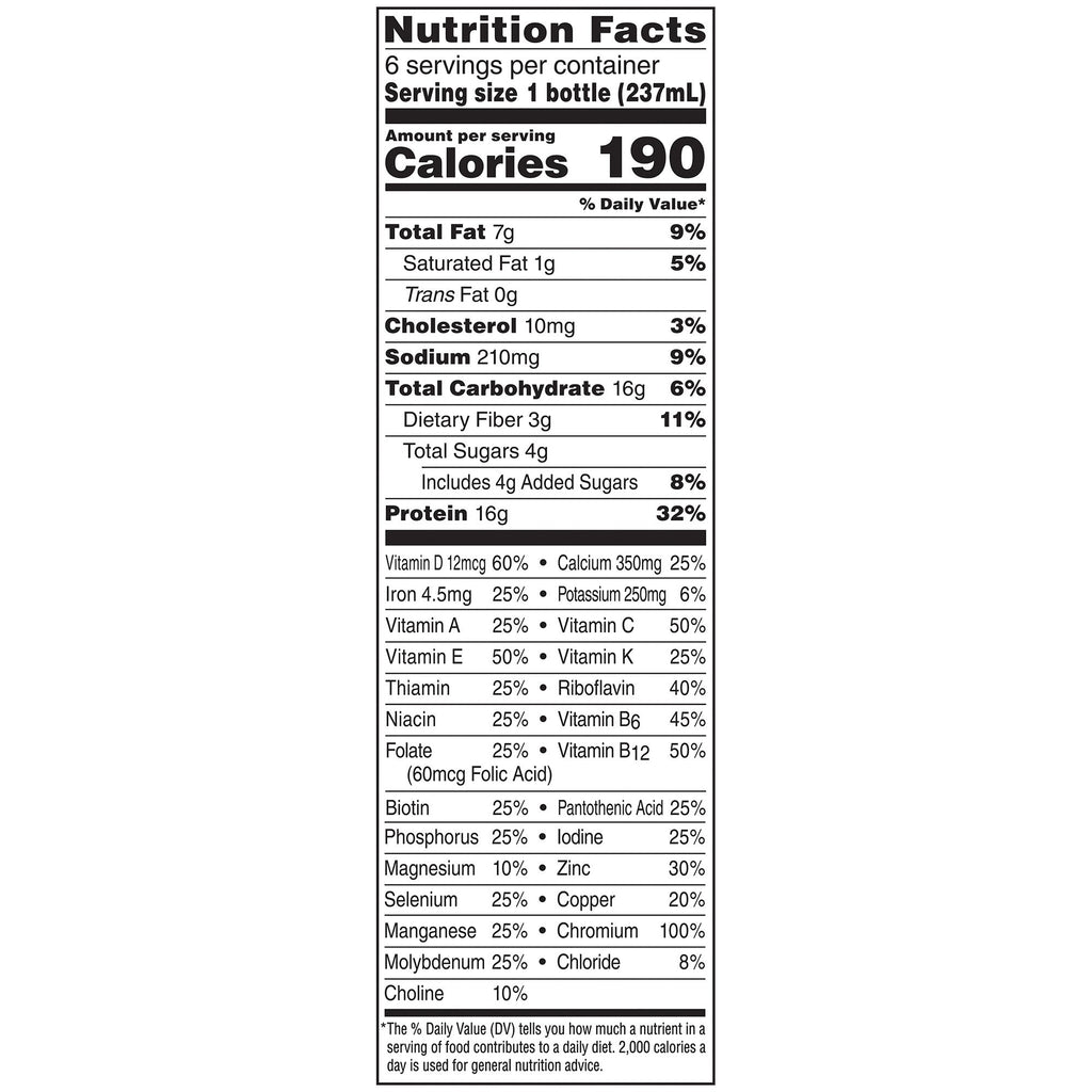Boost® Glucose Control Vanilla Balanced Nutritional Drink, 8-ounce Bottle 00041679157800
