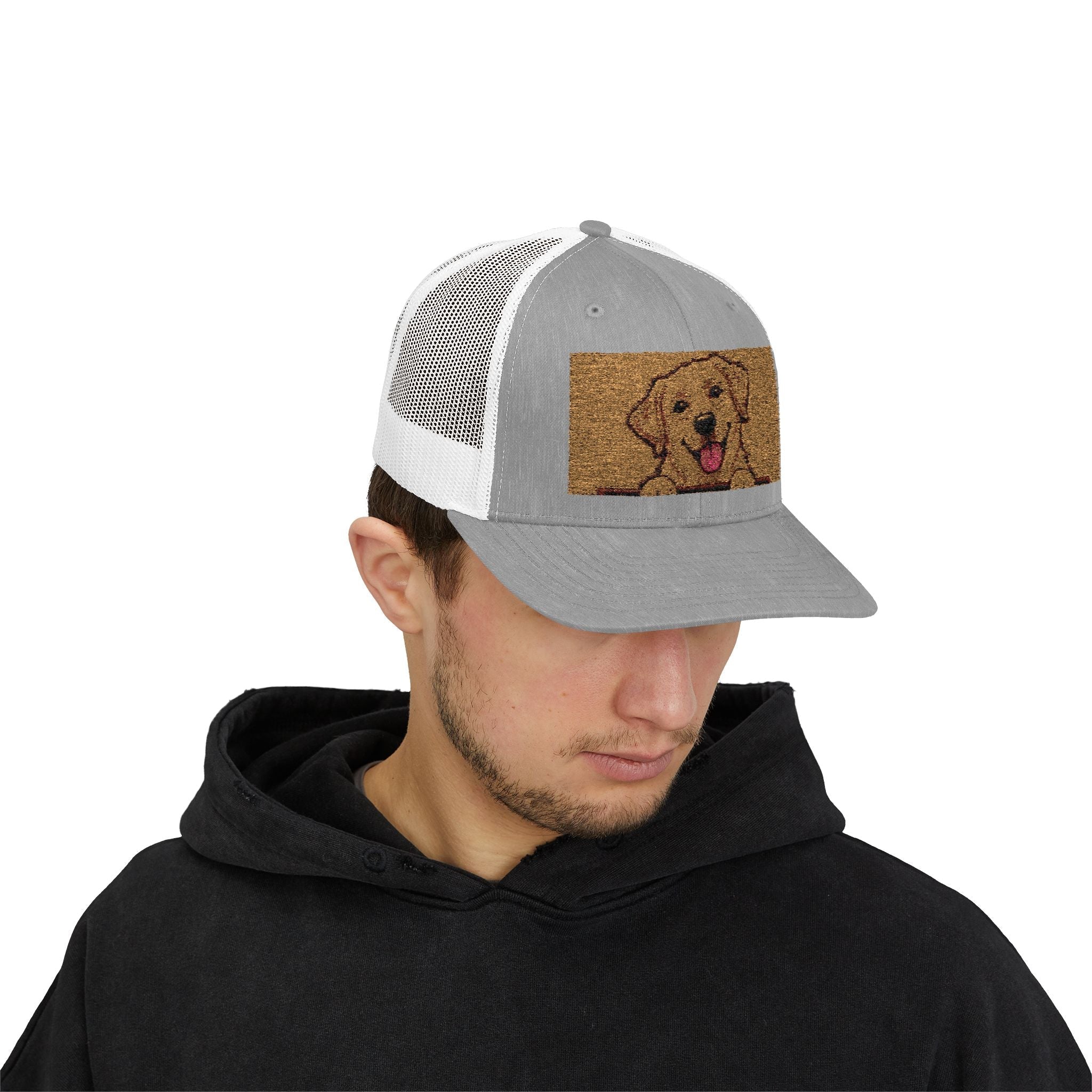 Golden Retriever Dog Meme Patch Snapback Trucker Cap