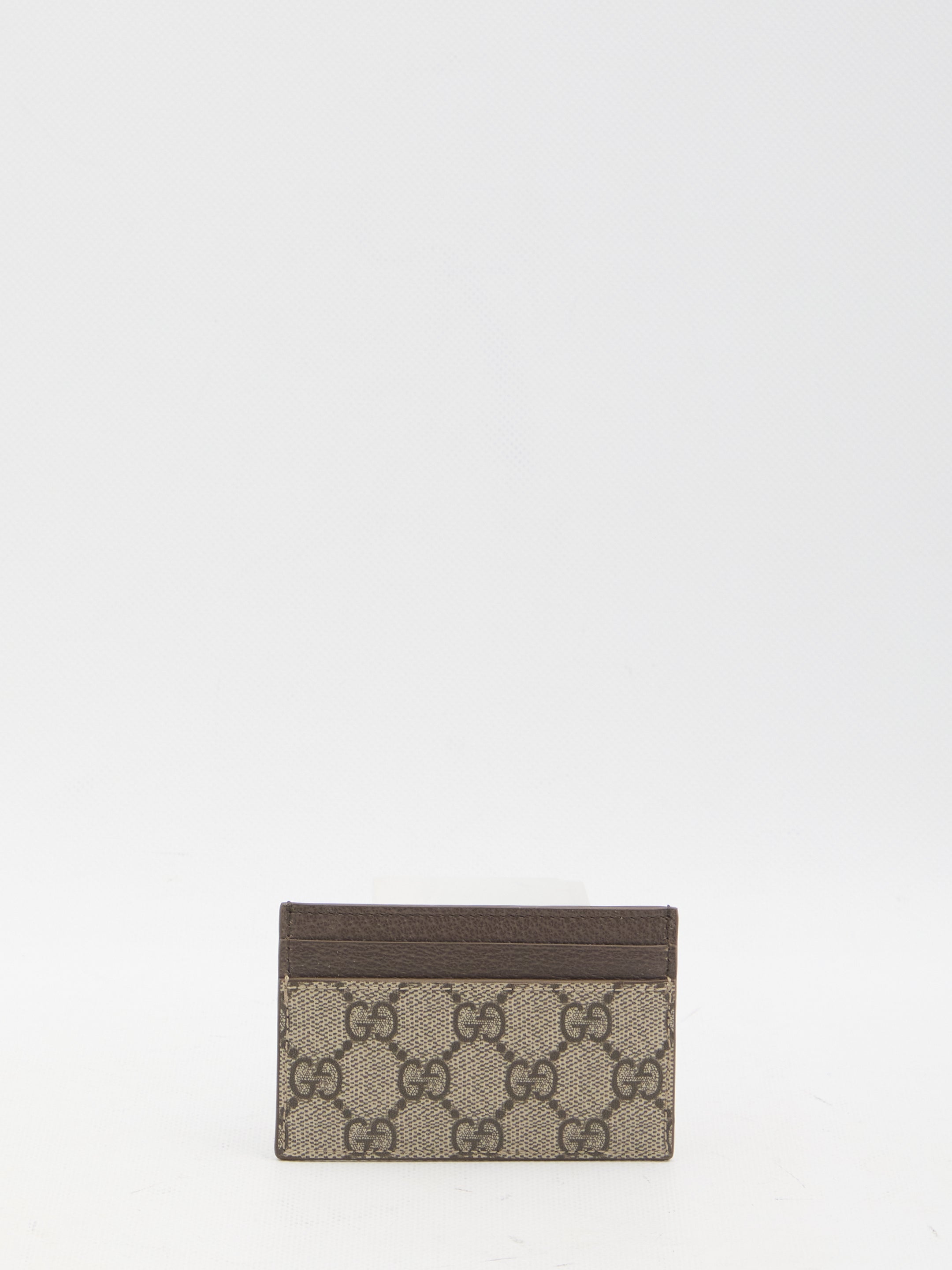 GUCCI Bicolor Mini GG Card Holder 11x7cm