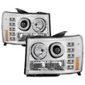 SPYDER GMC Sierra 1500/2500/3500 07-13 Projector Headlights CCFL Halo- LED Chrome PRO-YD-GS07-CCFL-C 5030191