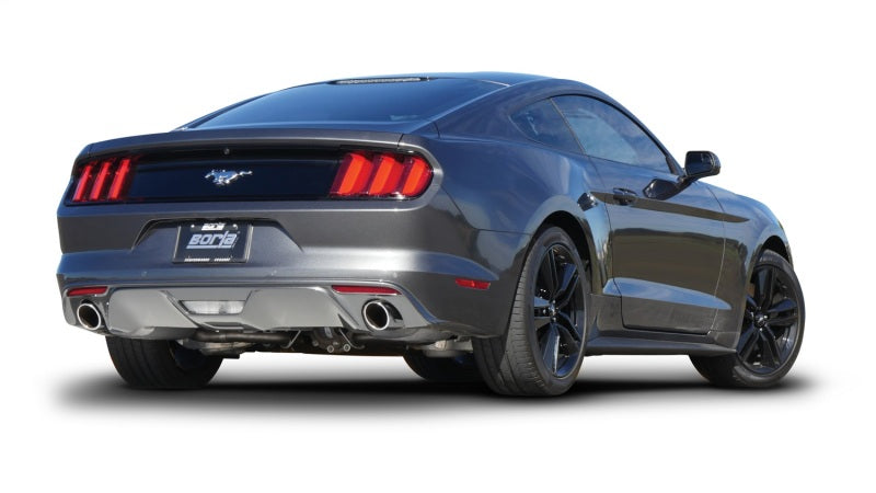 Borla Atak Rear Section 15-17 Ford Mustang 2.3L EcoBoost MT/AT 2.25in pipe 4in tip 11890