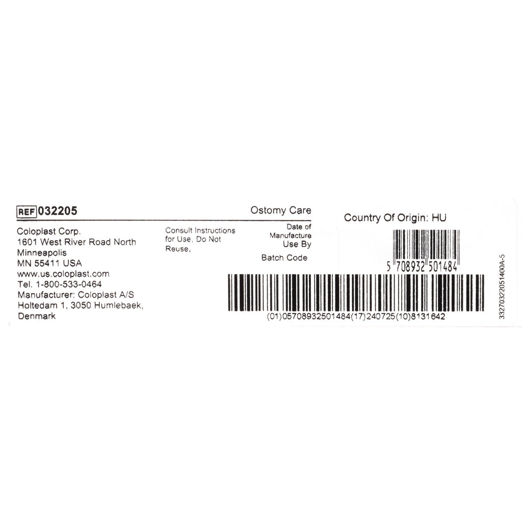 Brava® Stoma Skin Protective Sheets, 8 x 8 Inch 32205