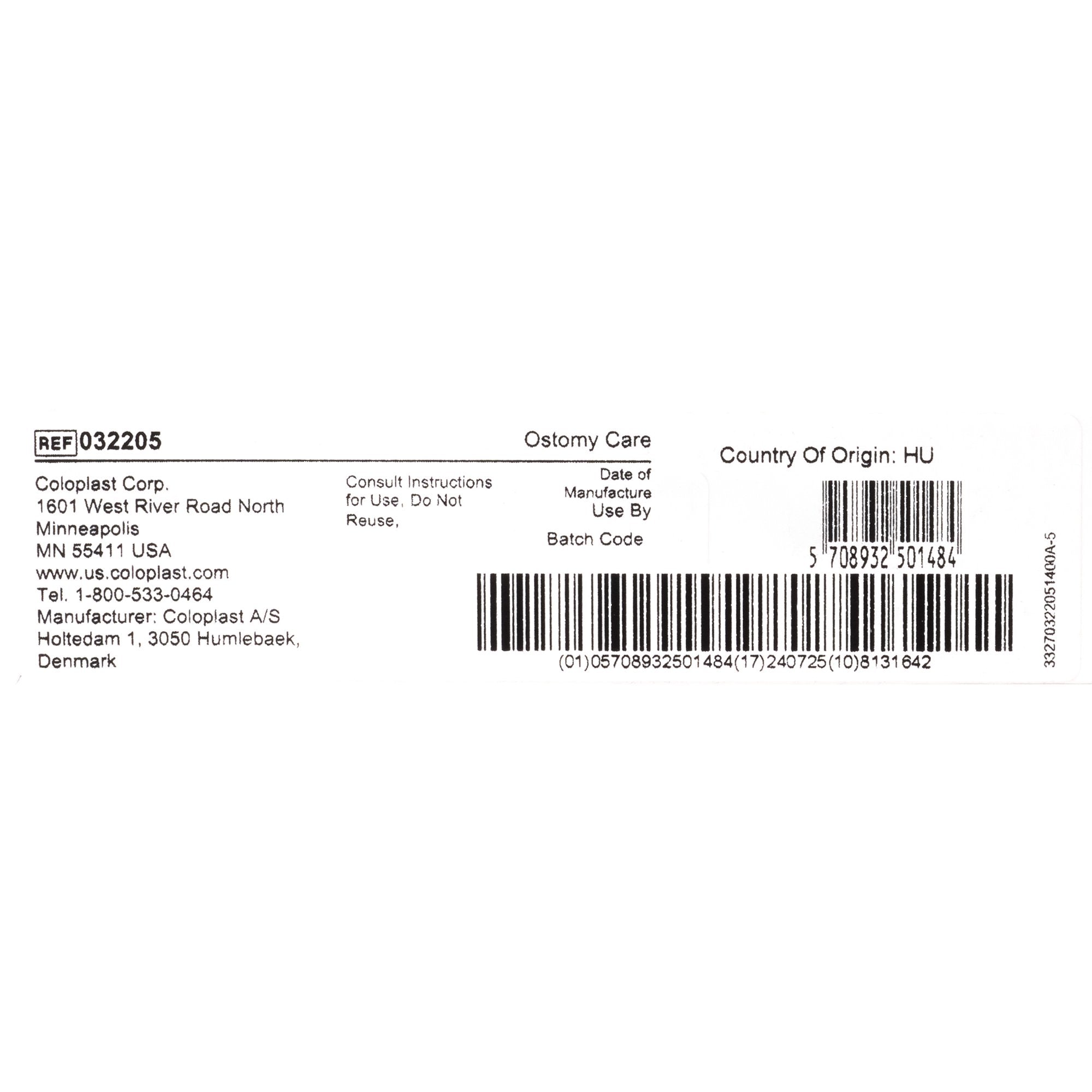 Brava® Stoma Skin Protective Sheets, 8 x 8 Inch 32205
