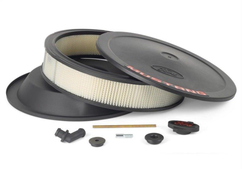 Ford 13in Dia Air Cleaner Kit Black FRD302-362