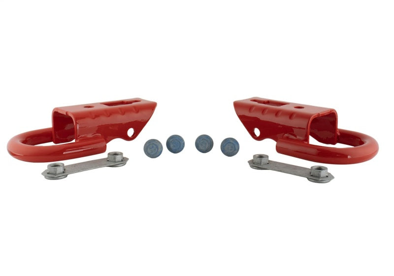 Ford Racing 15-22 F-150 Tow Hooks - Red (Pair) M-18954-F15R