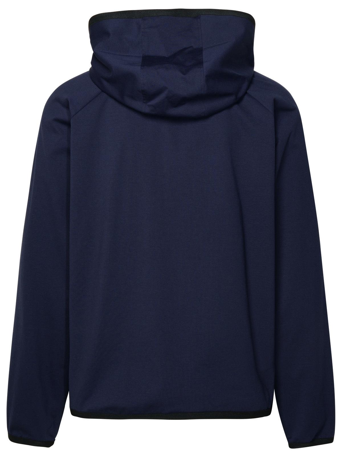 Dolce & Gabbana Blue Cotton Blend Jacket
