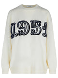 Max Mara Off-White Wool And Cashmere 'Fido' Sweater Women