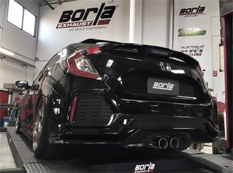Borla 16-17 Honda Civic Sport 1.5L AT/MT Hatchback S-Type Catback Exhaust 140739