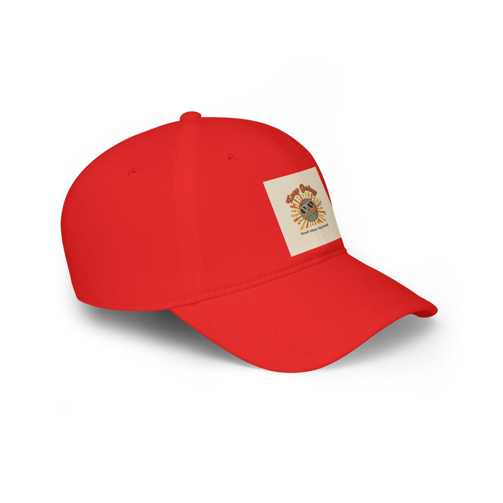 Keep Going: Small Steps, Big World Motivational Cap
