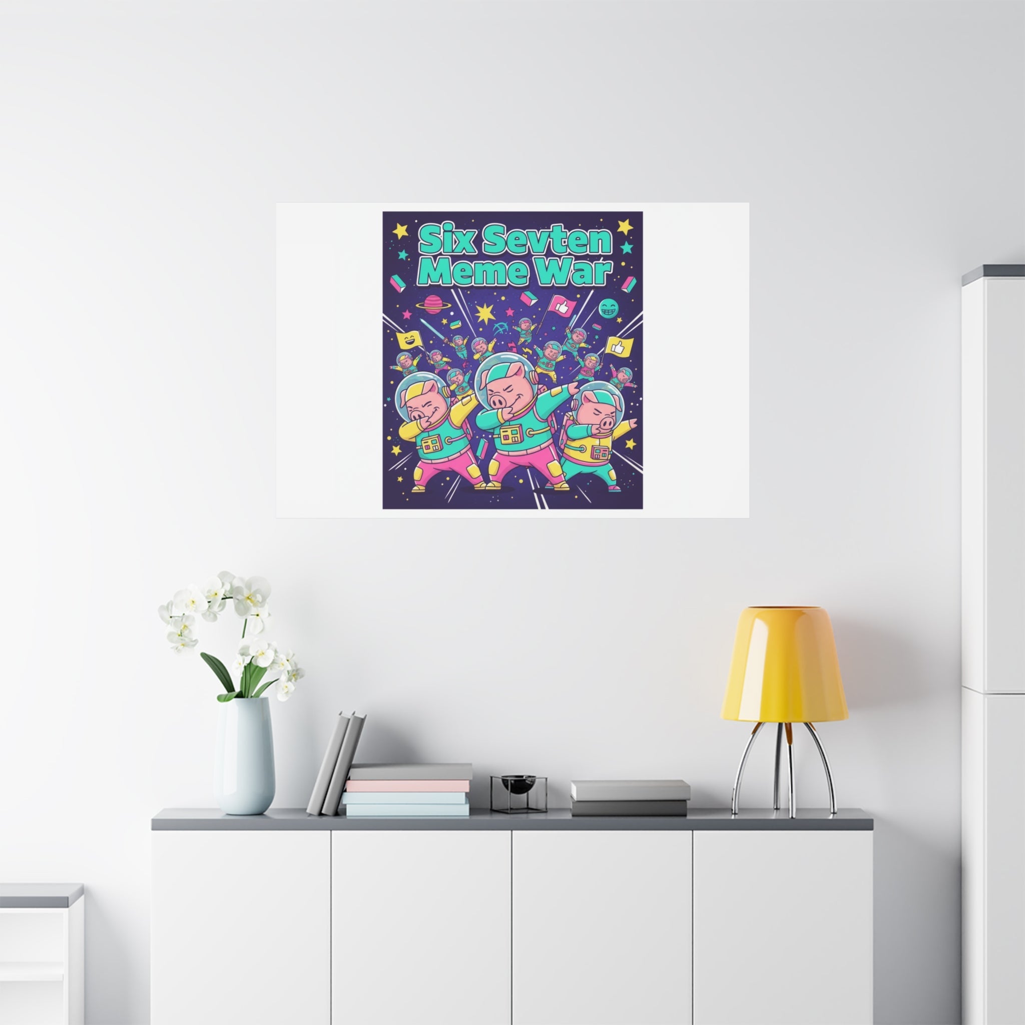Six Sevven Meme War™ Canvas Tote | Nissspelled Edition