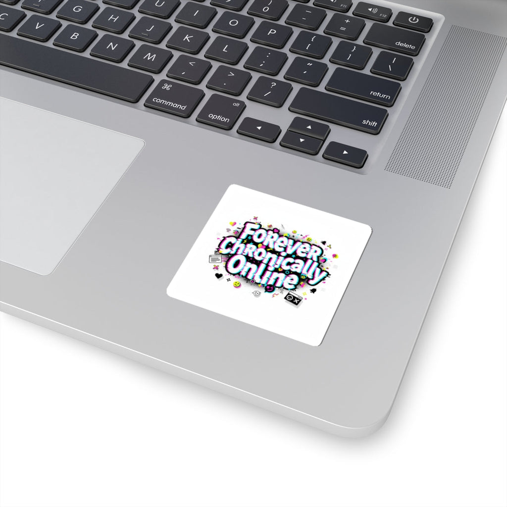 Forever Chronically Online Sticker | internet slang, brainrot meme