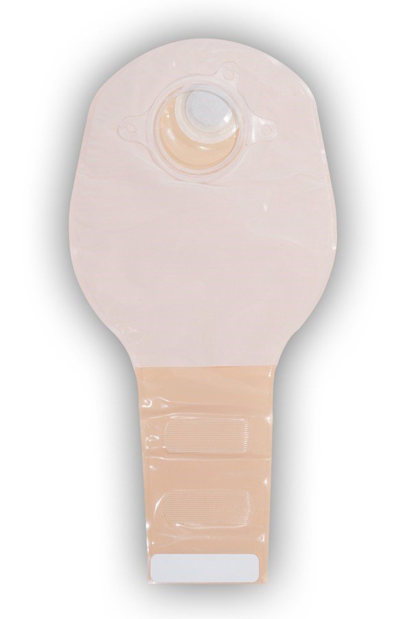 Sur-Fit Natura® Two-Piece Opaque Ostomy Pouch, 12-Inch Length, 1¾ Inch Flange 404016