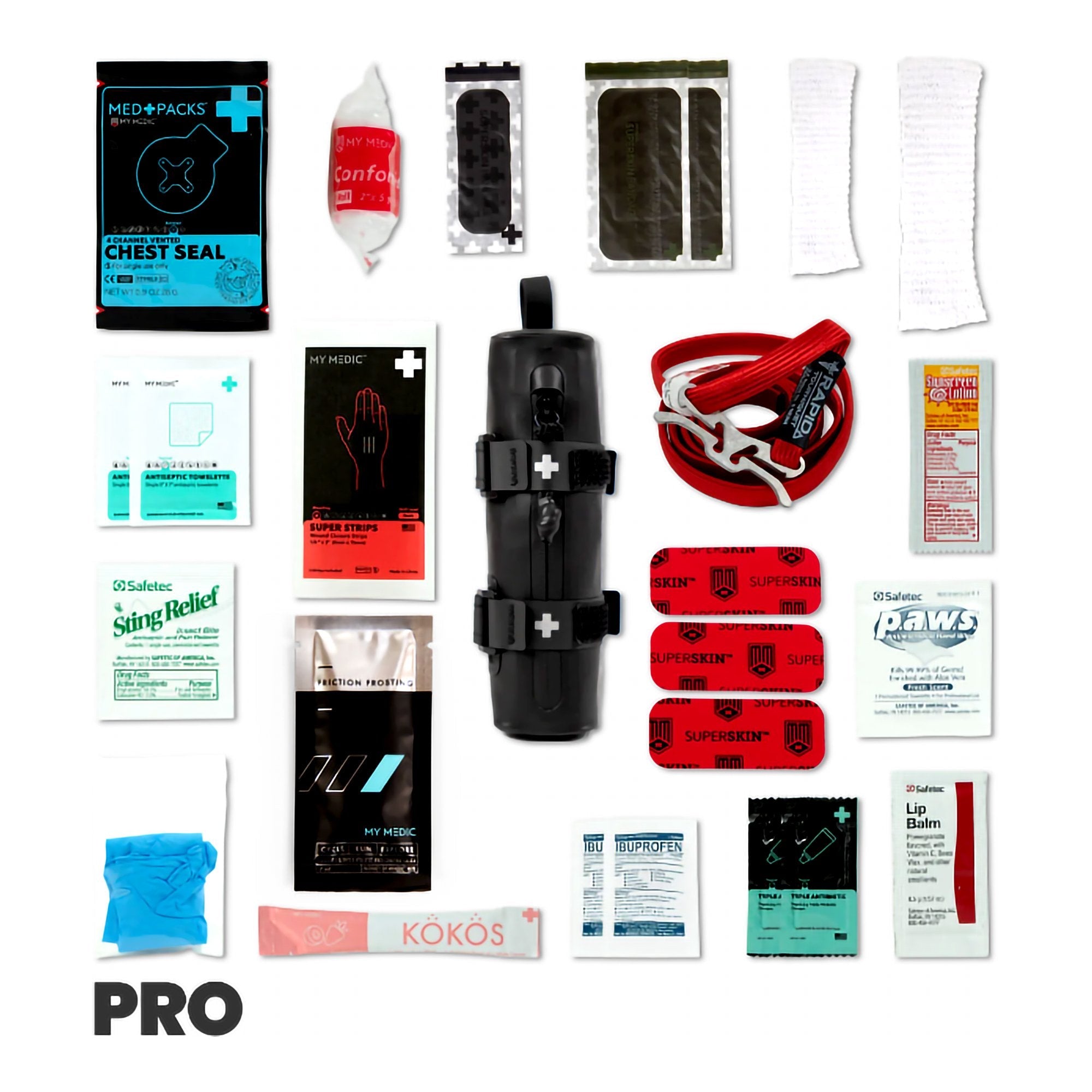 My Medic™ Cycle Medic Pro, Black MM-KIT-SPC-CYC-BLK-PRO