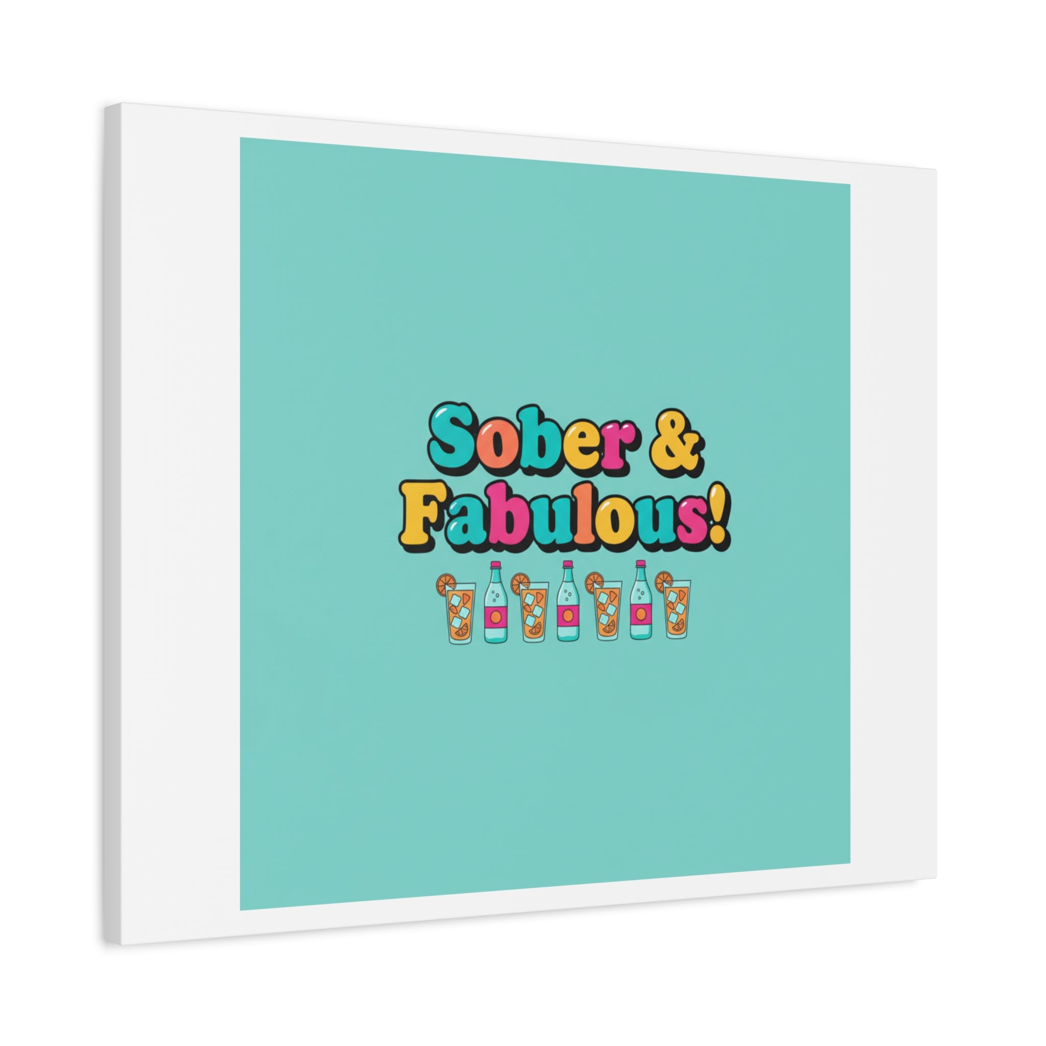 Sober & Fabulous! Canvas | Dry January, Mocktail Trend