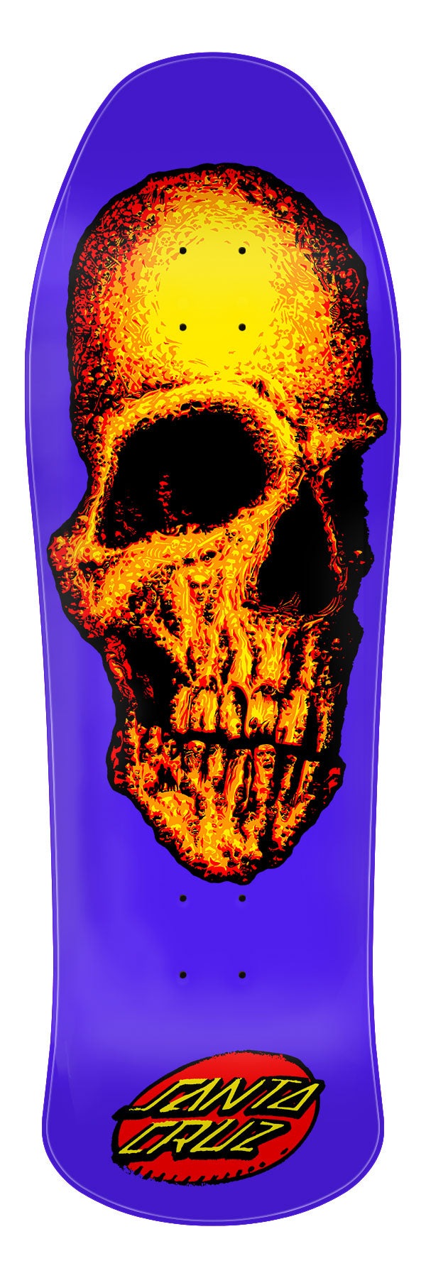 Santa Cruz Street Creep Cobalt Blue Dip 10" Complete Skateboard