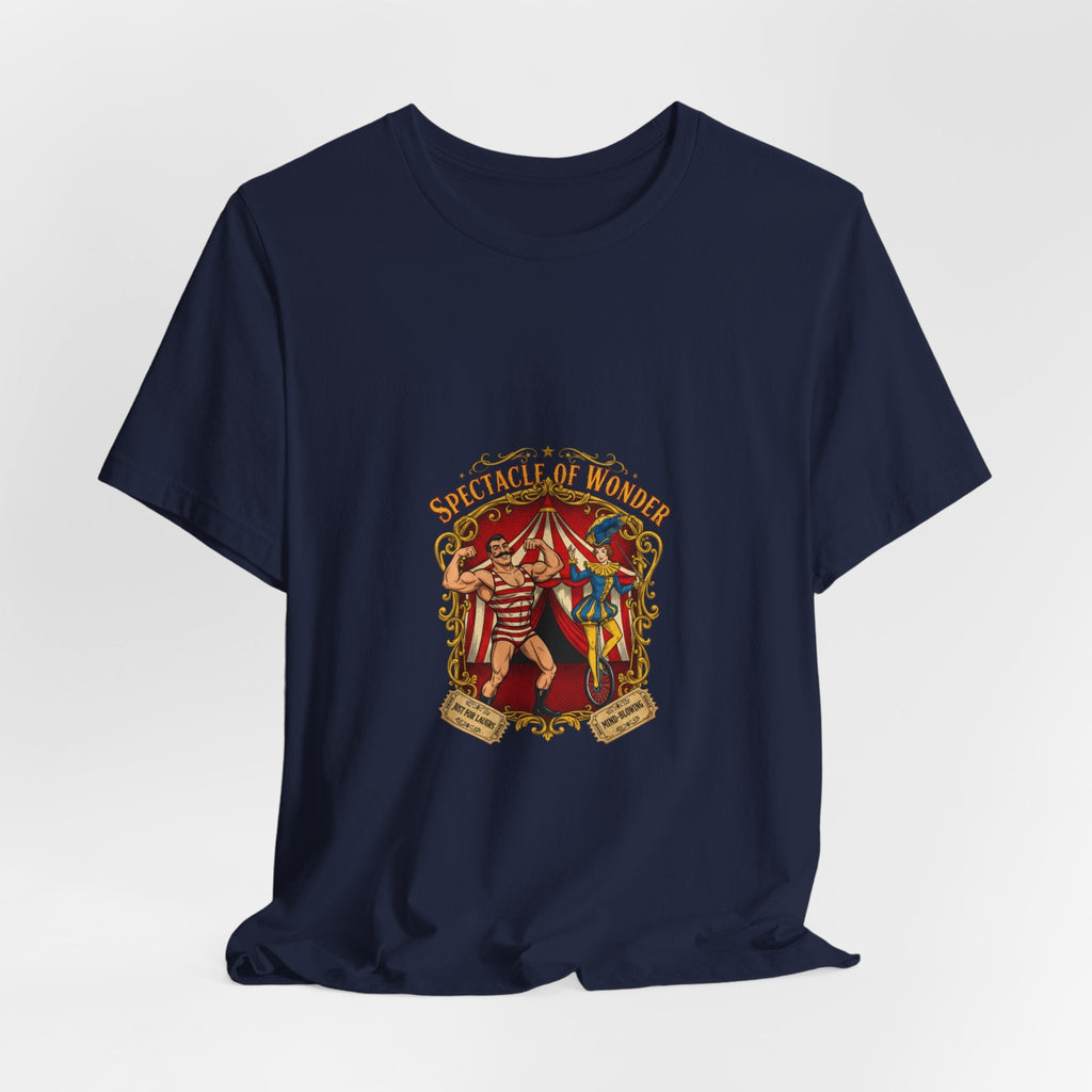 "Spectacle of Wonder" Vintage Circus T-Shirt | Retro Carnival Graphic Tee
