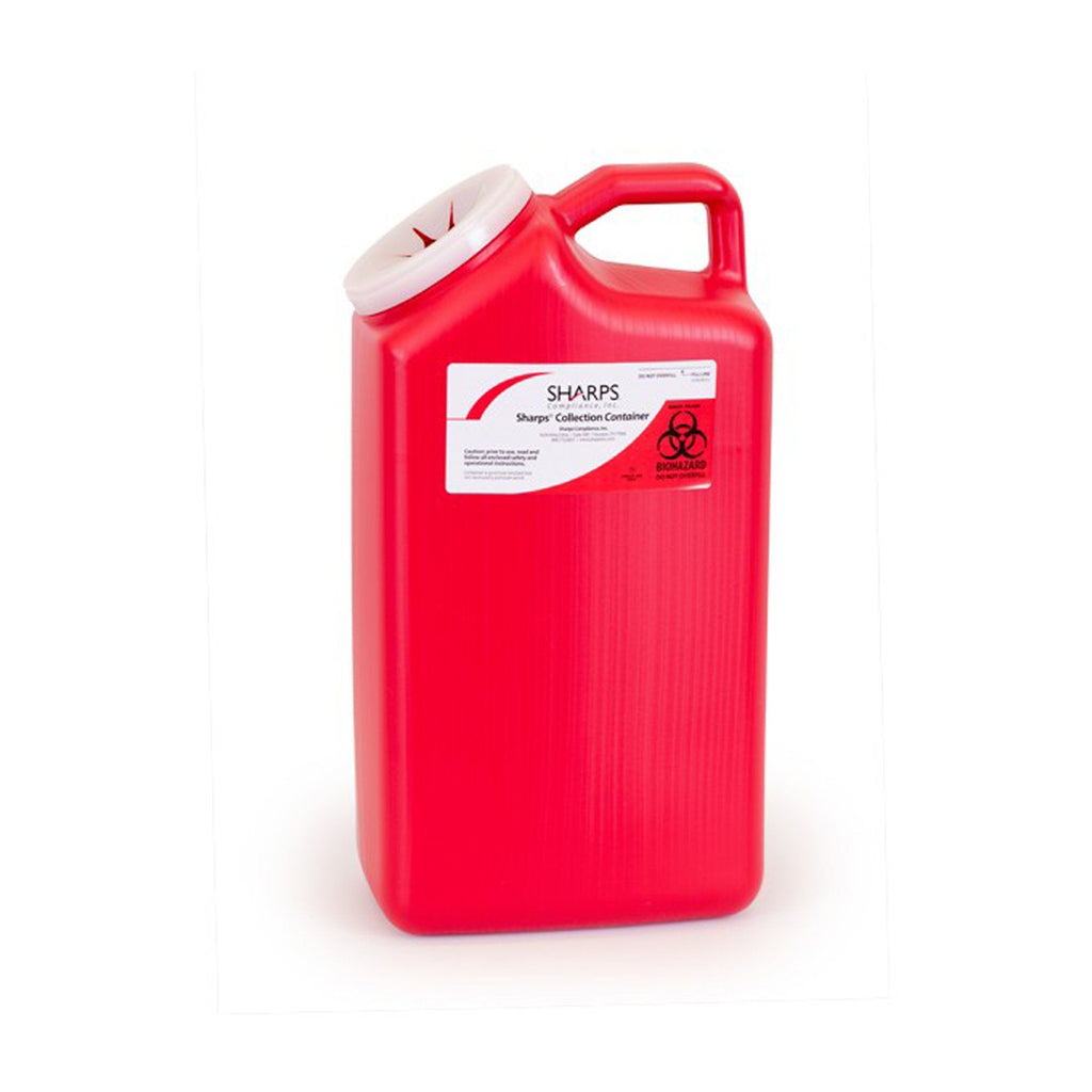 Sharps Recovery System™ Mailback Sharps Container, 3 Gallon, 17 x 6 x 9 Inch 13000-008