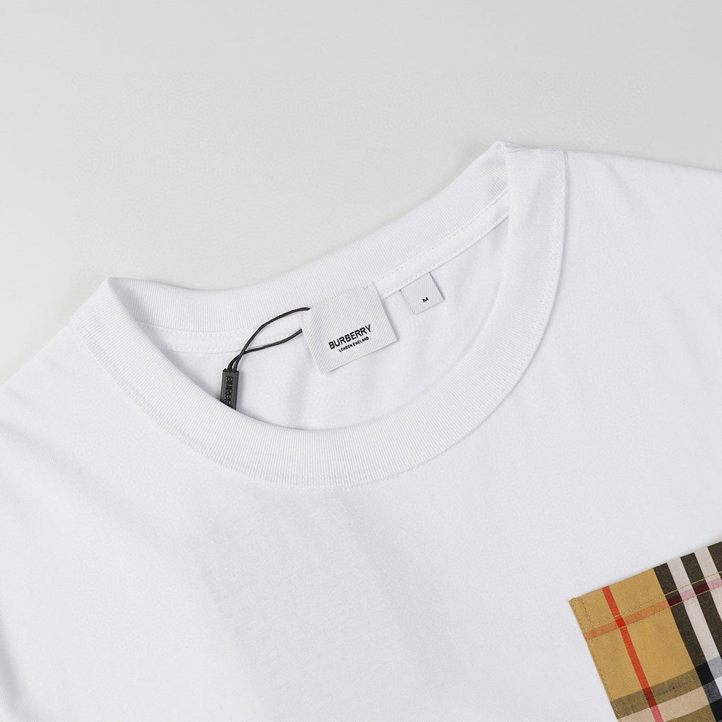 Burberry T-Shirt Without Collar 'White'