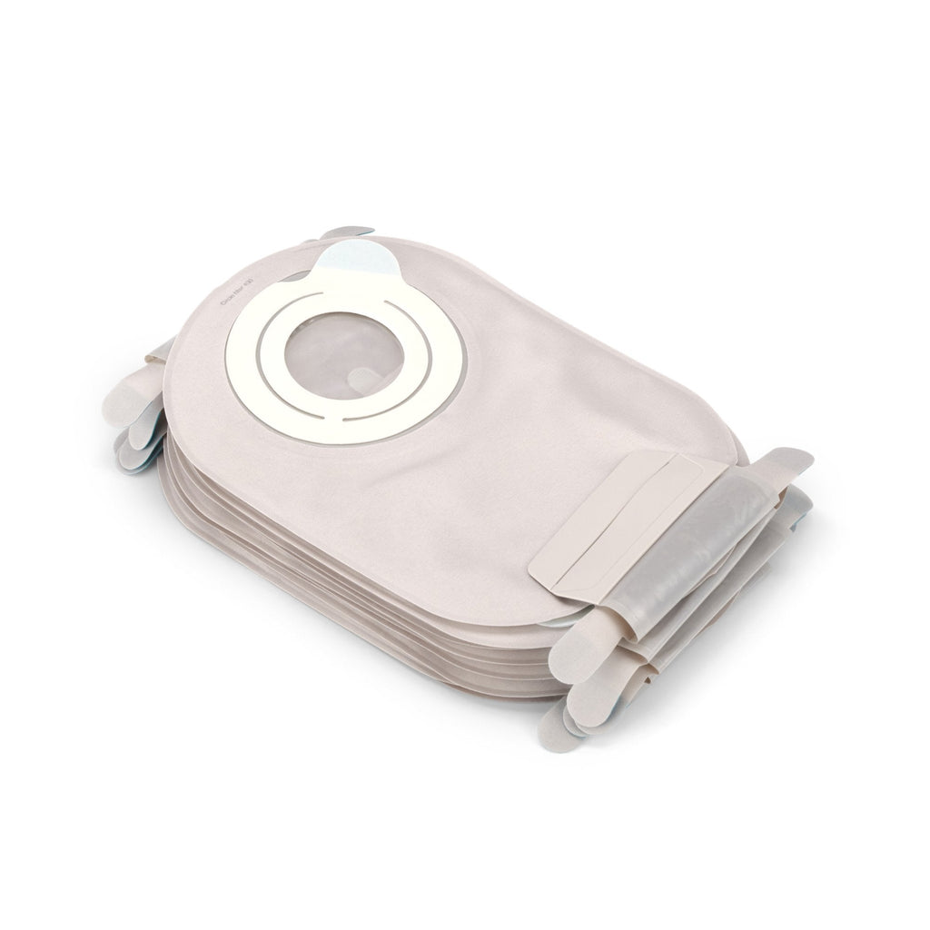 SenSura® Mio Flex 2-Piece Opaque Ostomy Pouch, Green Match 12262