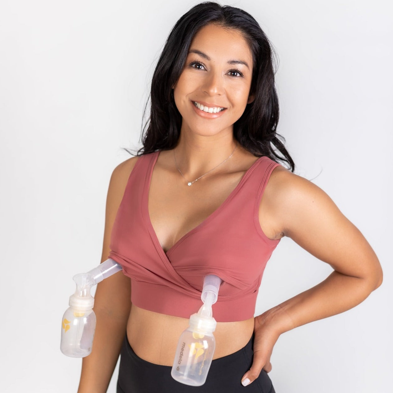 Everyday Luxe® 3.0 Nursing & Hands-Free Pumping Bra for Breastfeeding Moms