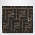 FENDI Jacquard Bi-Fold Wallet
