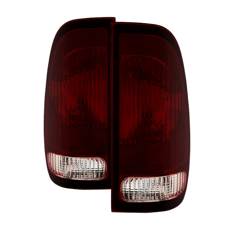 SPYDER Xtune F150 Heritage Styleside 04 OEM Style Tail Lights Red Smoked ALT-JH-FF15097-OE-RSM 9030994