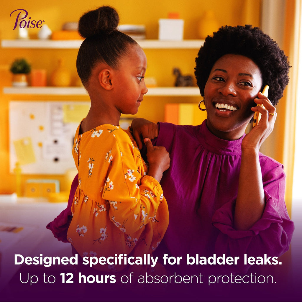Poise® Maximum Absorbency Bladder Control Pad, Regular Length 47199