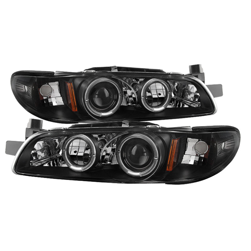 SPYDER Pontiac Grand Prix 97-03 1PC Projector Headlights LED Halo Blk Low H1 PRO-YD-PGP97-1PC-HL-BK 5011718