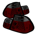 SPYDER BMW E46 3-Series 02-05 4Dr Tail Lights Red Smke ALT-YD-BE4602-4D-LED-RS 5015075
