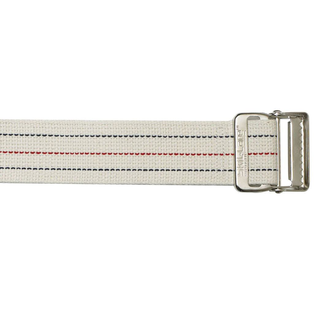 SkiL-Care™ Pinstripe Gait Belt with Metal Buckle, 60 Inch 252010