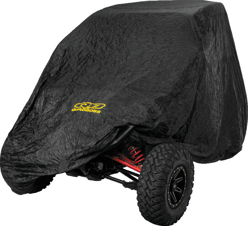 QuadBoss, QuadBoss UTV Cover Crew - Black for Polaris Ranger Crew, RZR XP 900 & 1000, Kawasaki Mule