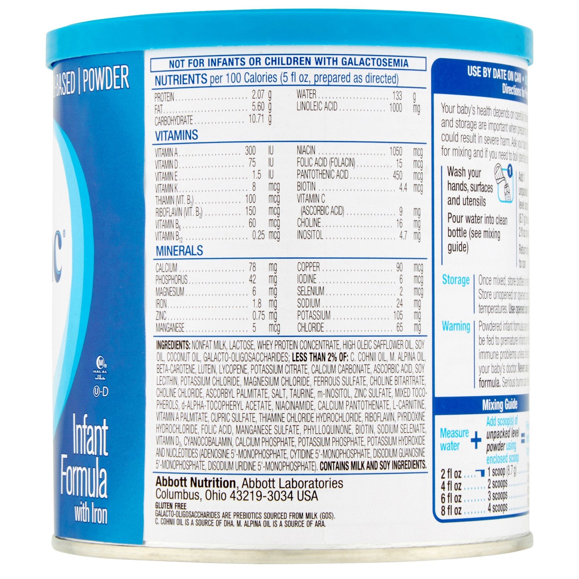Similac® Advance® 20 Infant Formula, Powder, 12.4-ounce can 55957