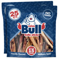 ValueBull Bully Sticks, Super Jumbo 4-6 Inch, Varied Shapes, 50 Count