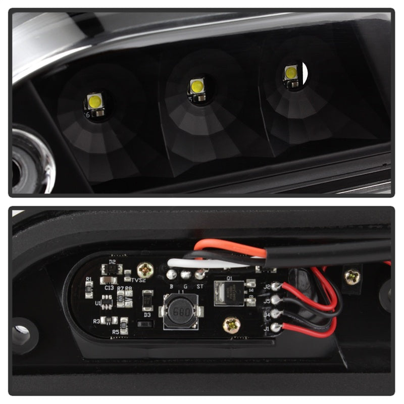 SPYDER xTune 15-17 Ford F-150 (Not LED Brake/BLIS Tail Compat.)LED 3RD Brake Lght Blk BKL-JH-FF15015-LED-BK 9040849