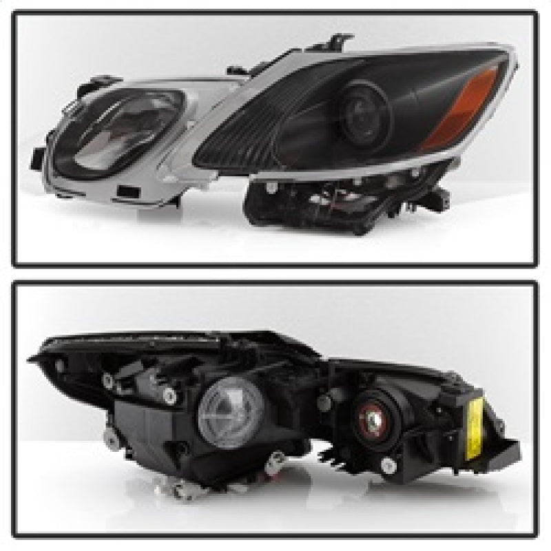 SPYDER Xtune Lexus Gs 06-11 OE Projector Headlights (w/AFS. Hid Fit) Black PRO-JH-LGS06-AFS-AM-BK 5075888