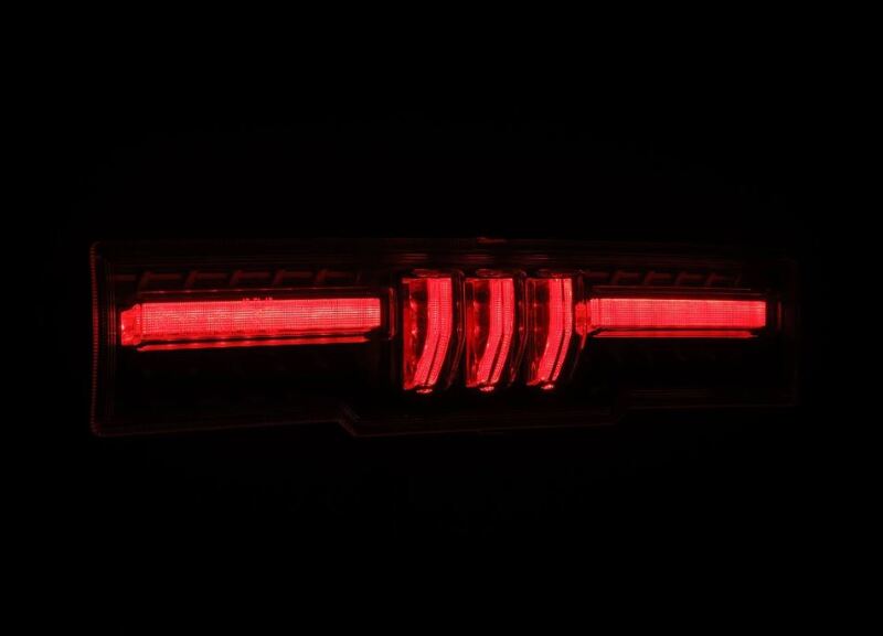 AlphaRex 21-24 Toyota GR86 / 21-24 Subaru BRZ NOVA-Series Prismatic LED Fourth Brake Light Blk Smoke 220050 *Discontinued