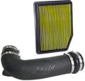 Airaid 19-20 Chevrolet Silverado 1500 V6-4.3L Jr Intake Kit - Oiled / Yellow Media 204-795