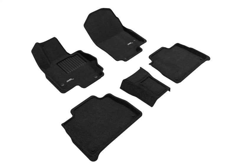 3D MAXpider 20-22 Mercedes-Benz Gle-Class 5-Seat Suv (W167) Elegant 1st 2nd Row - Set (Black) L1MB11804709